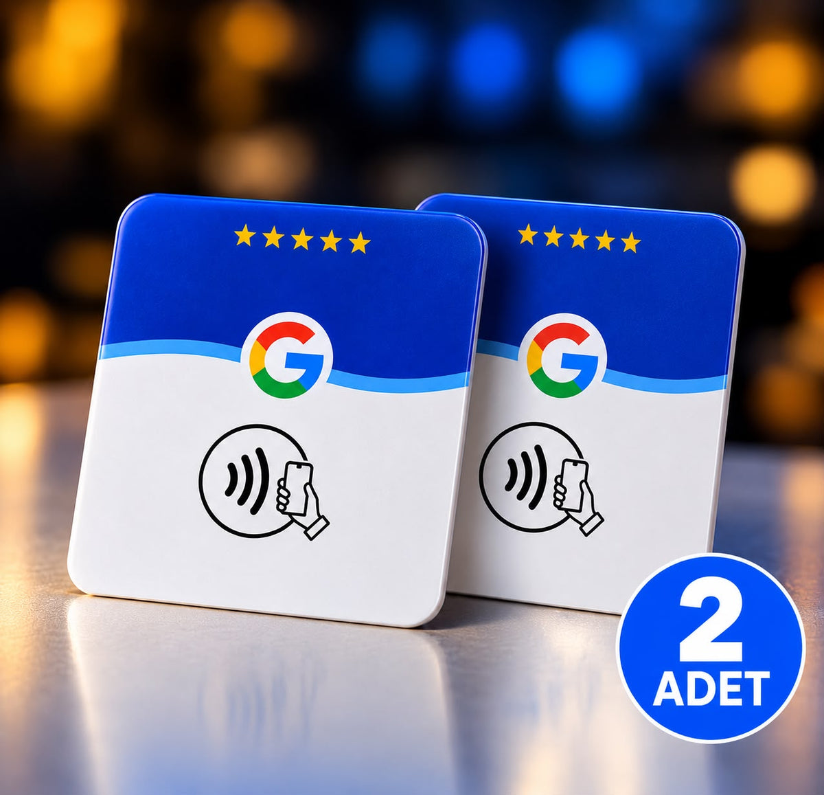 2'Li Google Nfc Yorum Kartı